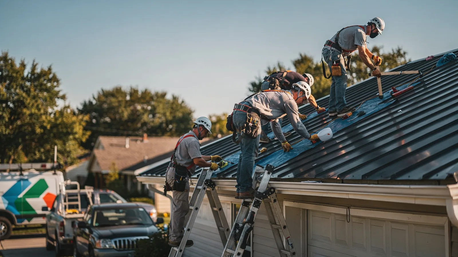 Metal Roof Installation in Freeman Spur, IL near me